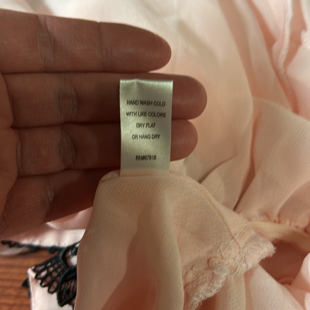 Light Pink Sleepwear Mini Dress - Picture 6 of 7